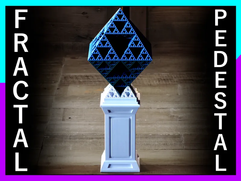 Fractal Pedestal for a "Sierpinski Pyramid"