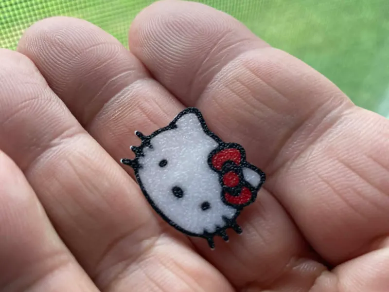 Hello Kitty Bicycle Charm Clip