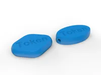 挂坠的优化方案,修改了开孔位置。0.2mm 喷嘴, 0.1mm 层高, 4 层墙, 15% 填充