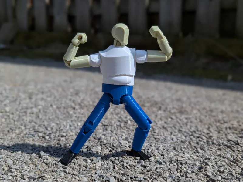 Dad Bod 6 inch scale Dummy 13 action figure