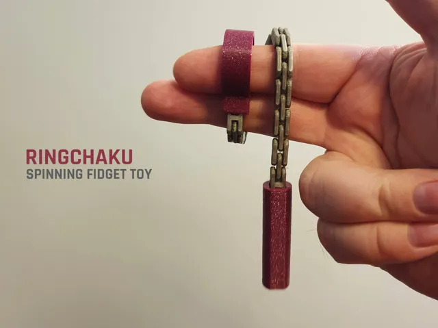 Ringchaku Spinning Fidget Toy