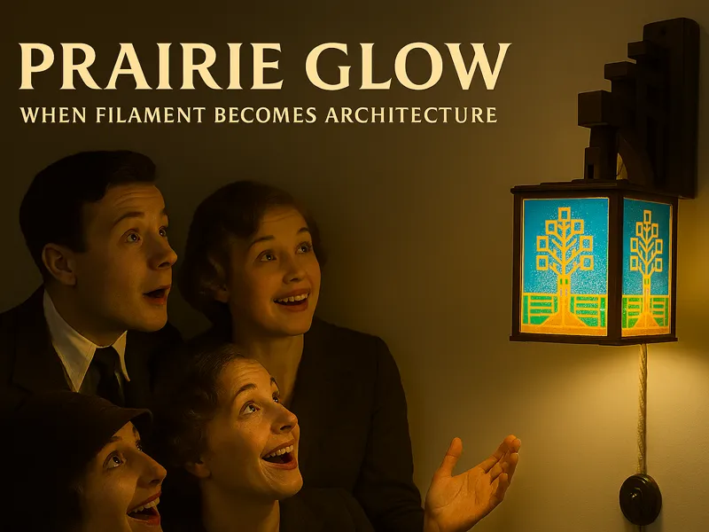 Prairie Glow – When Filament Becomes Architecture