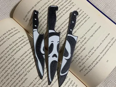 Ghostface Bookmark