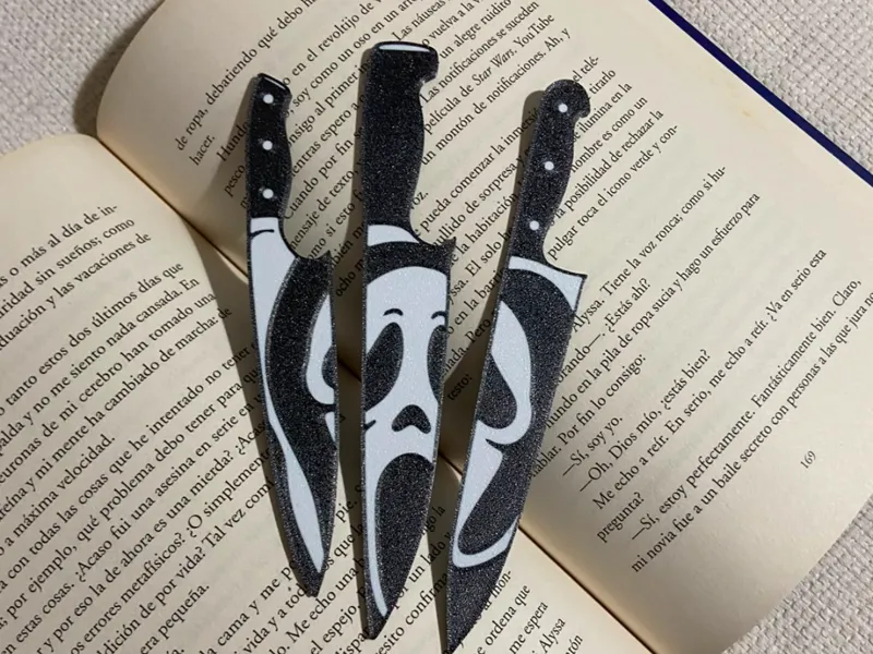 Marcapáginas Ghostface