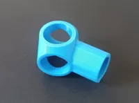 Coudes 3 voies 22,5°/45° pour tube PVC 1/2 pouce — photo 2