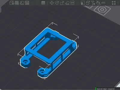 Air unit V1 Mount for IFLIGHT Titan DC5