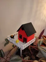 House is fully colored; 0.2mm layer, 2 walls, 15% infill