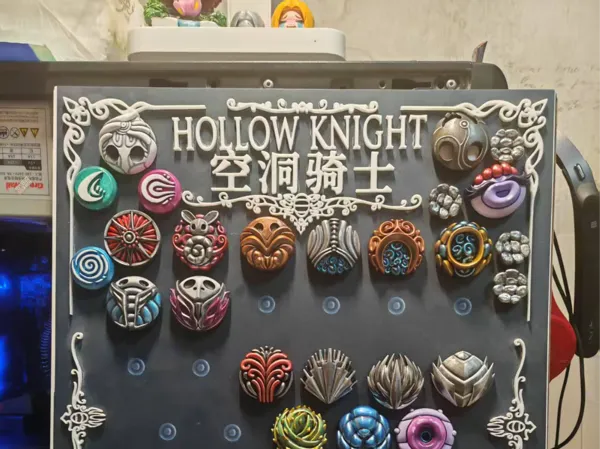 Runes décoratives Hollow Knight pour cadre photo