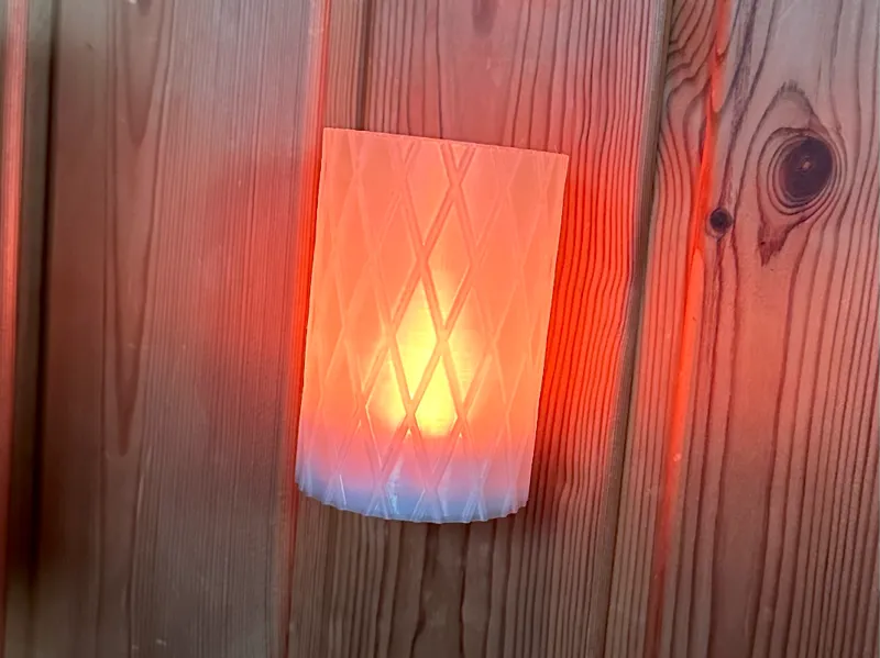 Wandlampe für Kit KC007