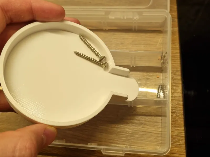 Funnel Screw Tray – Easy Small Parts Holder