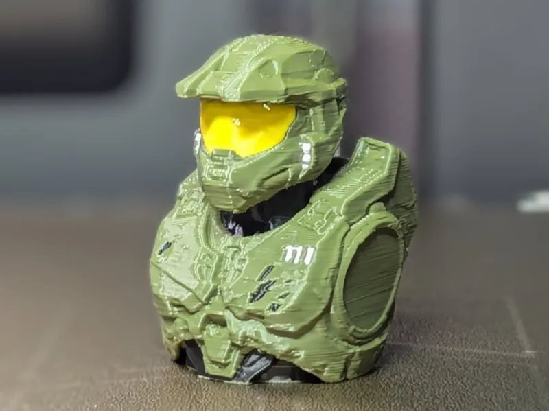 Halo Master Chief Bust - 3 SIZES