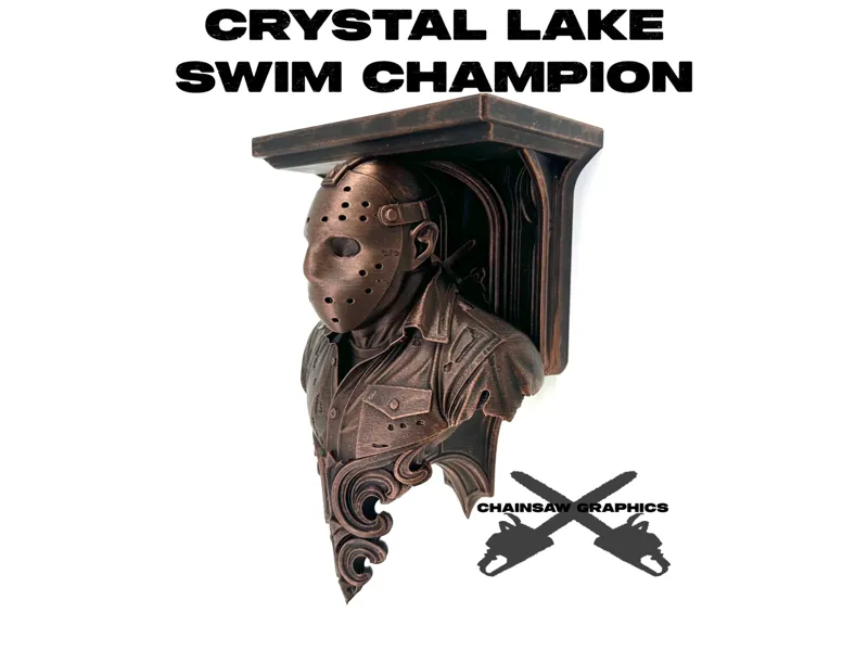 Crystal Lake Swim Champion - Jason Voorhees Shelf