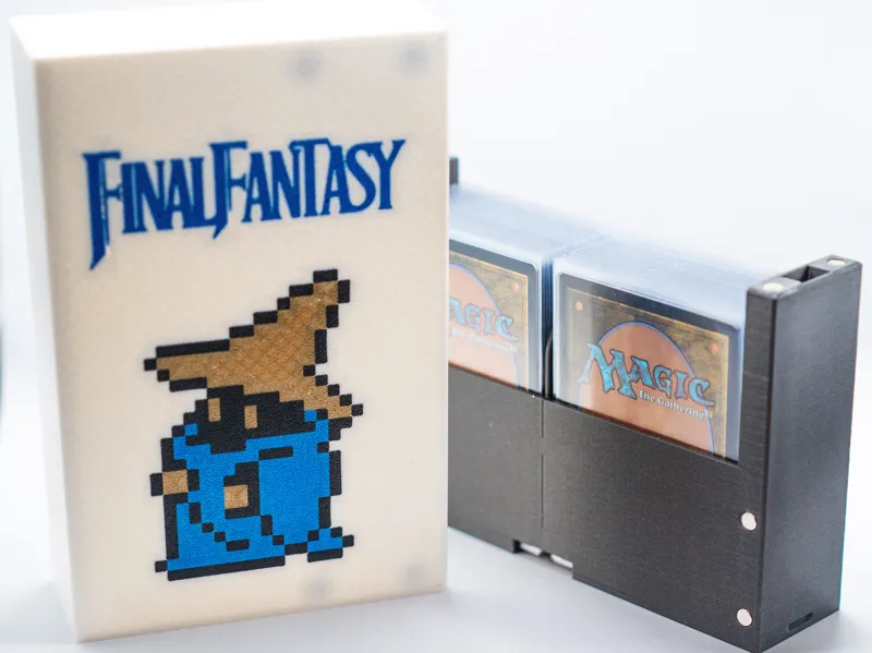 Final Fantasy Black Mage Deckbox MTG TCG FFVI FFIX
