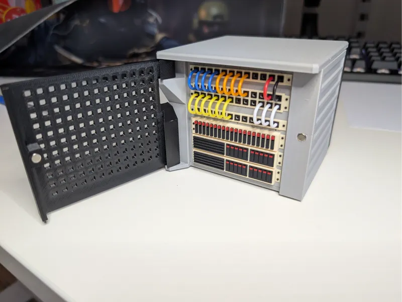BOX als Serverrack (Serverschrank)
