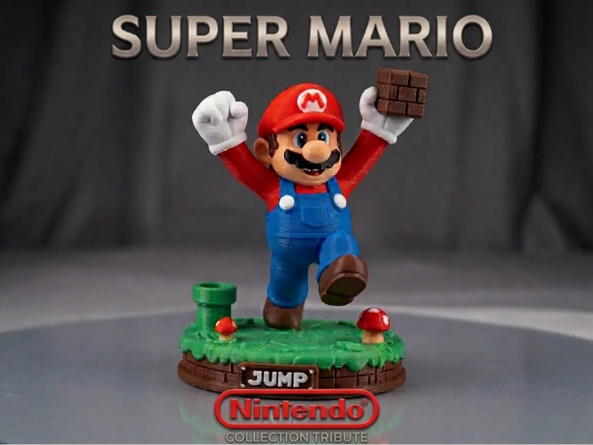 Mario Bross - Free 3D Print Model - MakerWorld