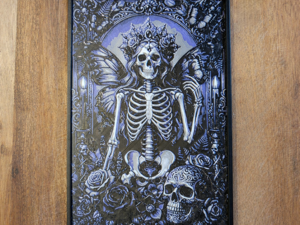Gothic Fairy Queen Filament Painting