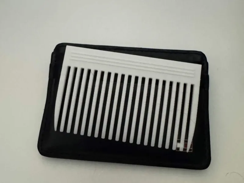 Card-Sized Comb
