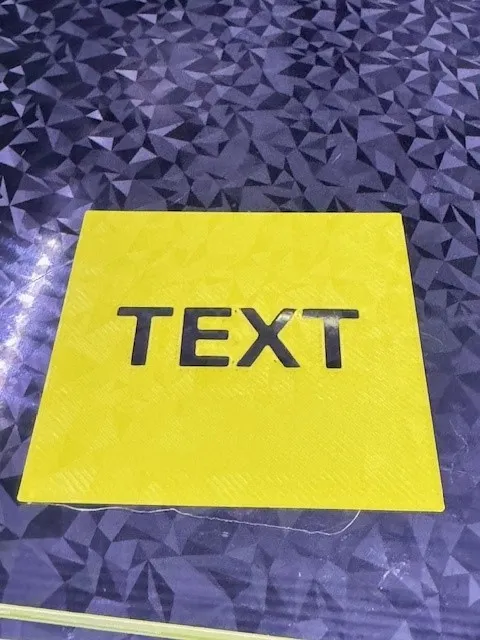 Text First Layer Test !!! Bambu Lab Flow Rate Volumetric Speed Test Calibration X1c X1 P1P P1S