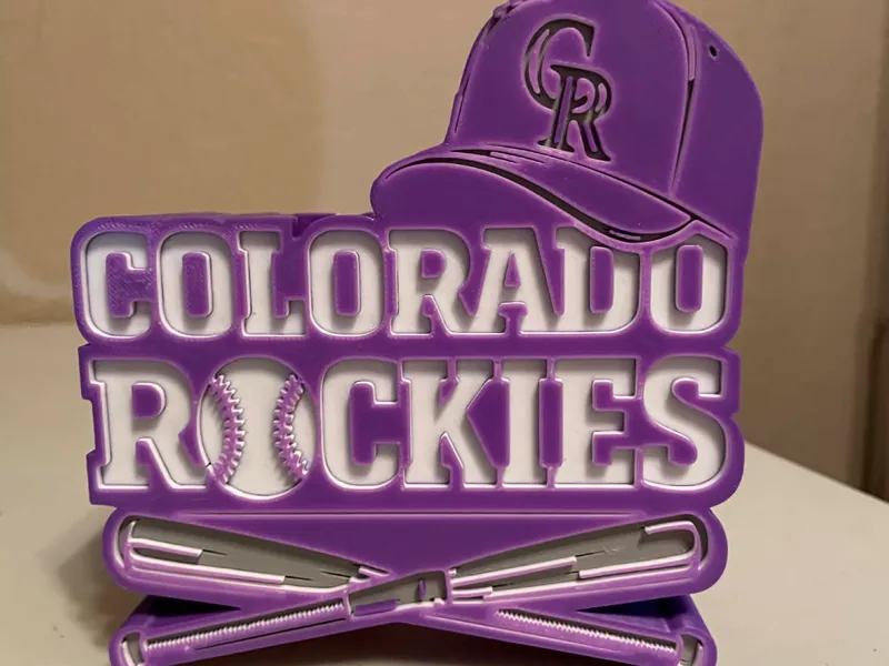 Colorado Rockies Bath & Body Works Soap Holder