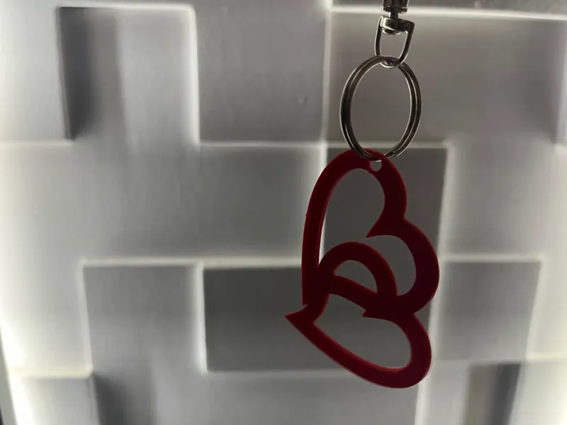 Hearts kaychain - Valentine's Day 