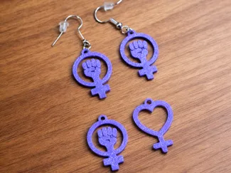 PENDIENTES 8 MARZO. Día Internacional de la Mujer