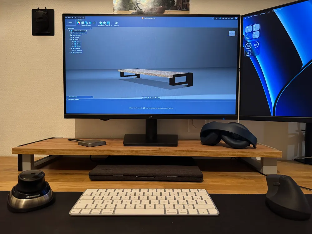 Computer Monitor Riser Stl Custom Desk Monitor Riser - Free 3D Print Model - MakerWorld