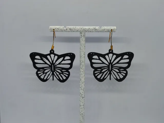 Aretes Morfos de Obsidiana