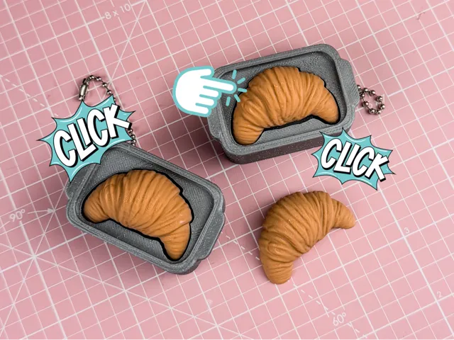 Croissant in Oven Tray Clicker (NO AMS NEEDED)