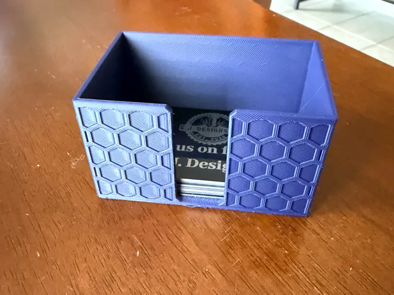 business card box honeycomb "ABS"