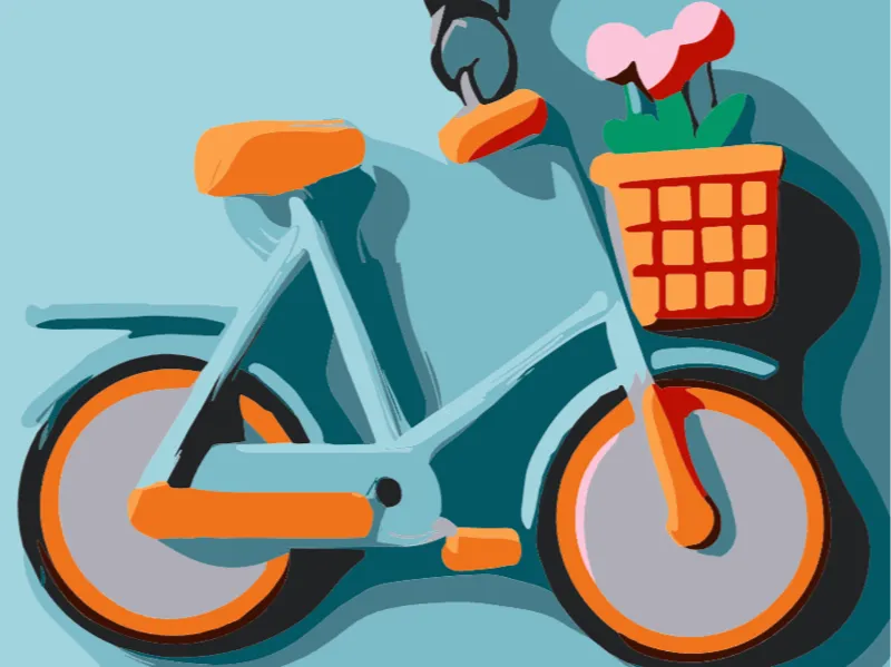 Bike Keychain