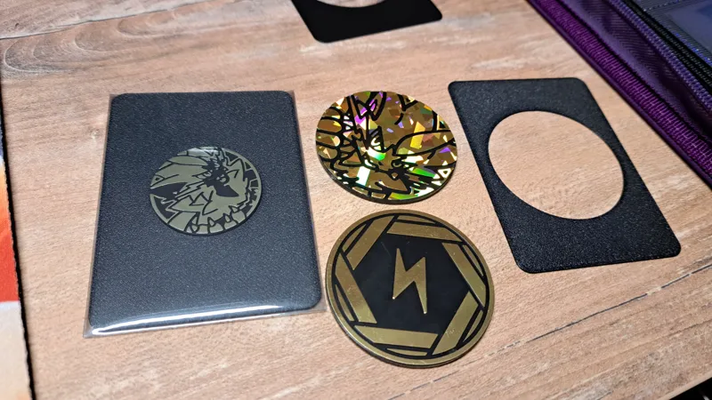 Pokemon TCG Coin-Holder for binders