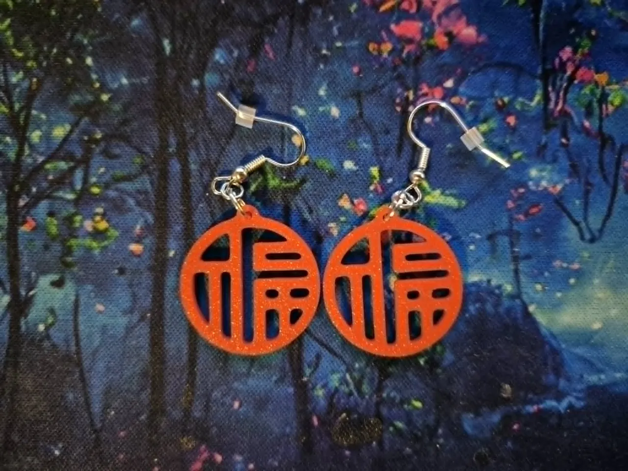 Lu Earrings (Prosperity) view 2