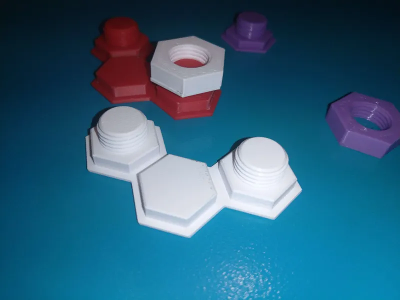 Panda Perch Hex Screw Fastener