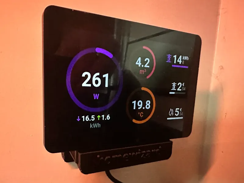 Homewizard Energy Display Wall mount