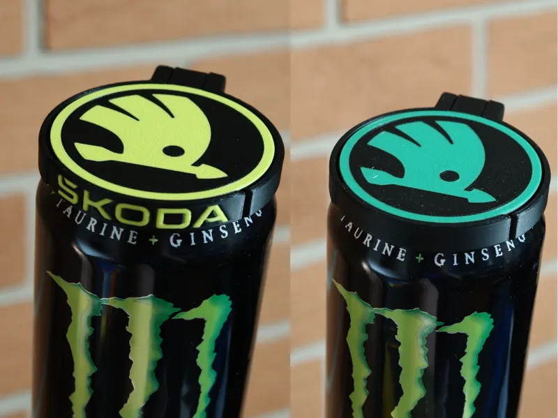 Škoda can lid print in Place