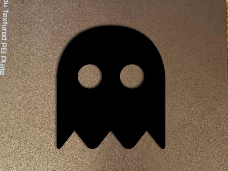 Retro Pacman wall decoration 2D