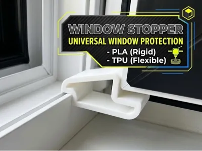 Window Stopper (Fixed Position)