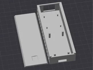 ESP32 and GM65 enclosure
