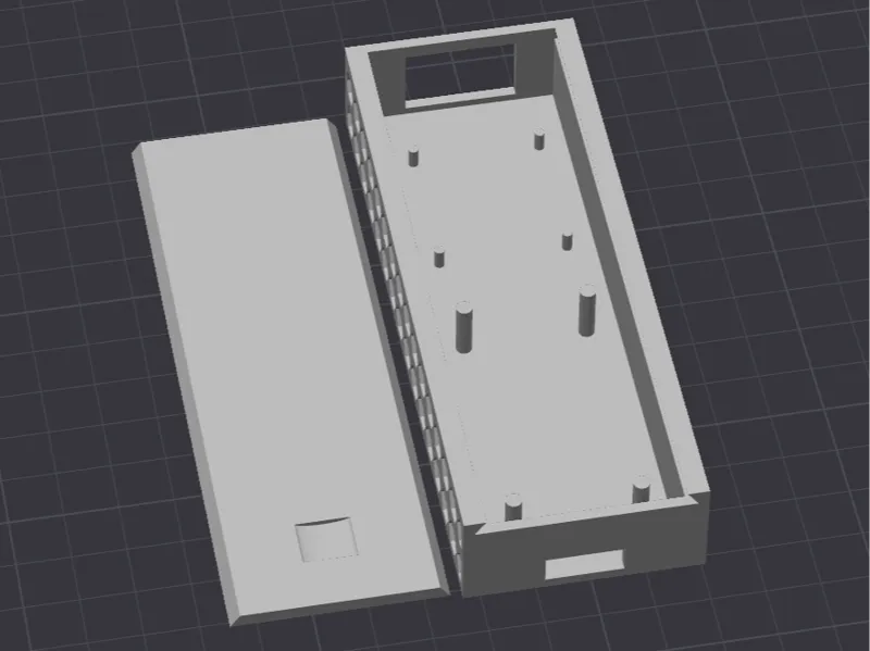 ESP32 and GM65 enclosure