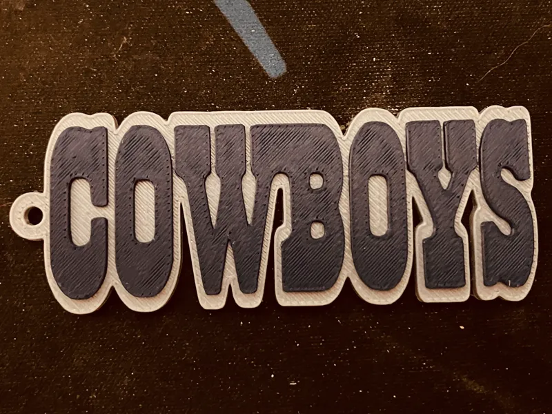 Dallas Cowboys keychain