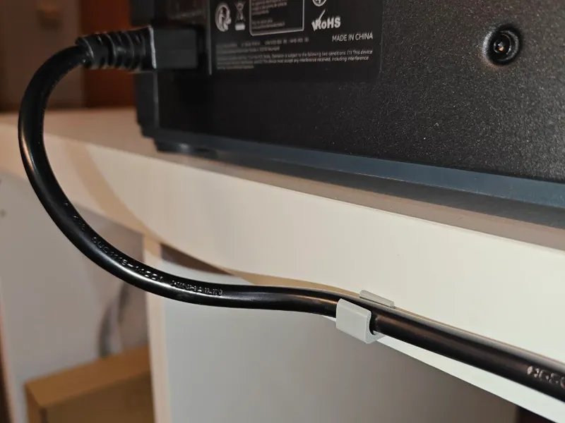 Bambulab P1S power cable clip