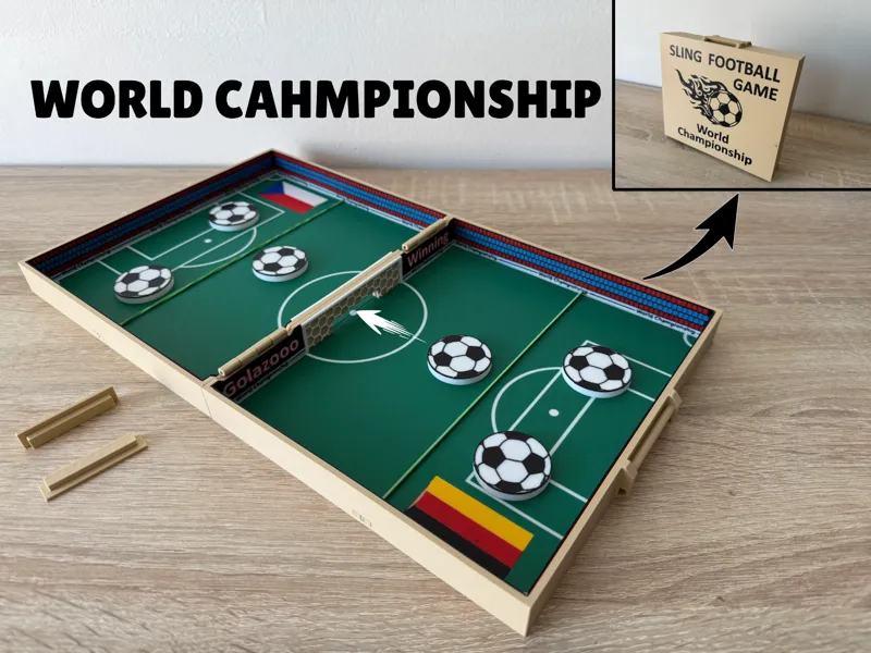 Foldable Football Sling Game – World Championship