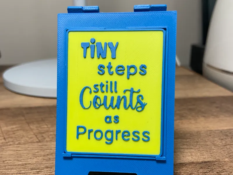 Motivational quote sign 