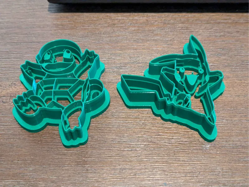 Pokemon Starter Cookie Cutter Set (4 Designs)