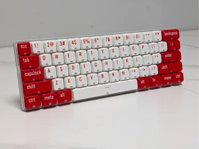 Backlit Low-Profile Keycaps | 60% ANSI