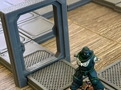 Basic Sci-Fi Floor Tiles for Wargaming & TTRPG