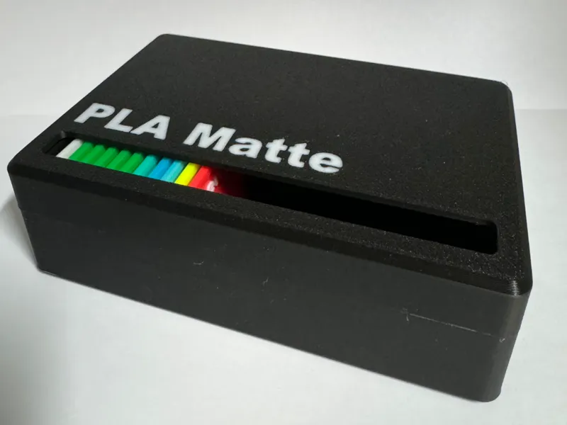 Filament swatches box 