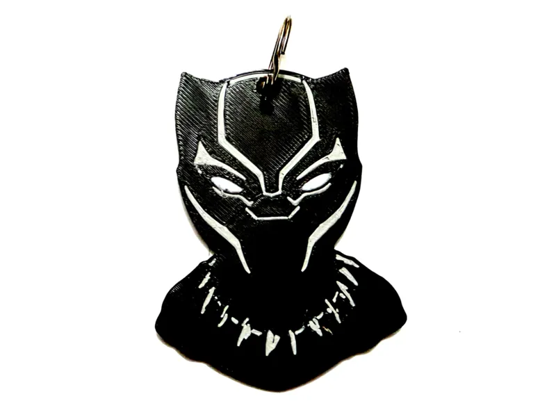 Black Panther Keychain