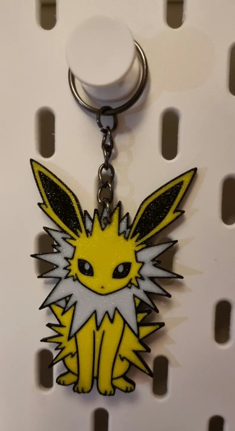 Pokemon Jolteon keyring / keychain