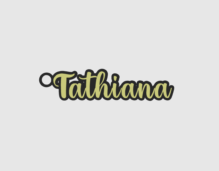 Miniatura 1144 do modelo 3D Name keychain +1200